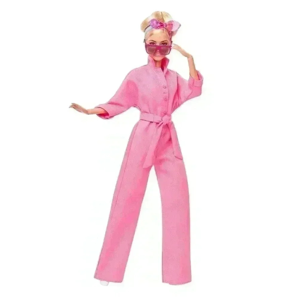 Barbie The Movie Collectible Doll Margot Robbie as Barbie in Pink Power Jumpsuit